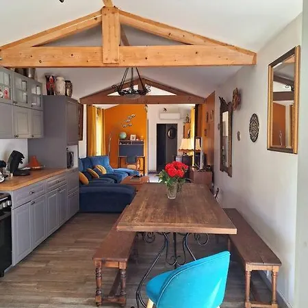 Prázdninový dům Maison Piscine A 15m Du Stadium *